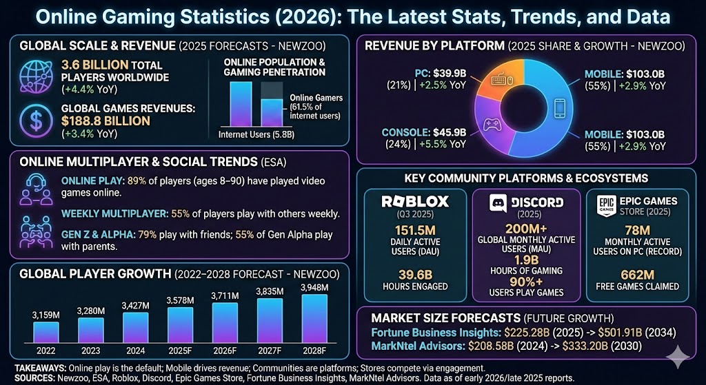 online gaming statistics