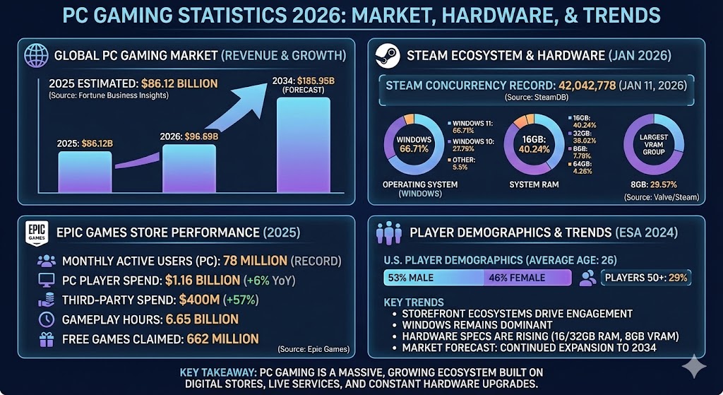 pc gaming statistics