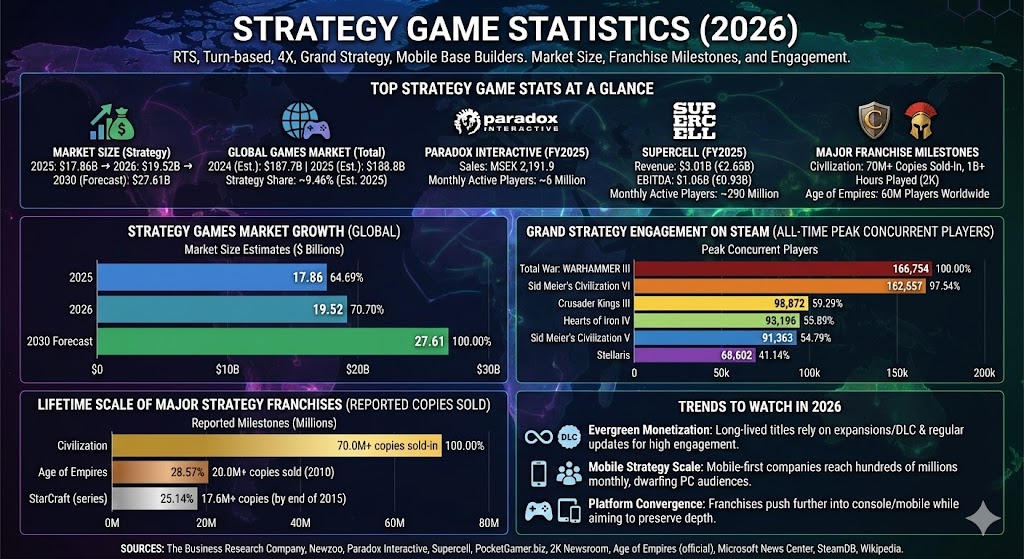 strategy game statistics